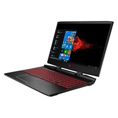 Ноутбук HP Omen 15-dc0007ur, 15.6&quot;, Intel Core i7 8750H 2.2ГГц, 16Гб, 1000Гб, 256Гб SSD, nVidia GeForce GTX 1070 - 8192 Мб, Windows 10, 4GT42EA, черный