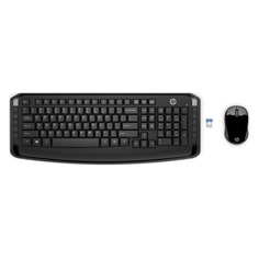 Клавиатура HP WL Keyboard and Mouse 300 черный USB