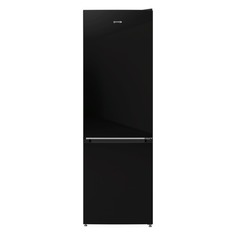 Холодильник GORENJE NRK6192CBK4, двухкамерный, черный