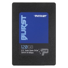 SSD накопитель PATRIOT Burst PBU120GS25SSDR 120Гб, 2.5&quot;, SATA III Патриот