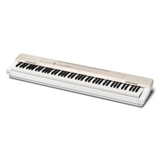 Цифровое фортепиано CASIO PX-160WE, 88, полновзвешенная, полноразмерные, 128, белый
