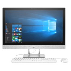 Моноблок HP Pavilion 27-r117ur, 27&quot;, Intel Core i7 8700T, 12Гб, 16Гб Intel Optane, 2Тб, AMD Radeon 530 - 2048 Мб, Windows 10, белый [4gz53ea]