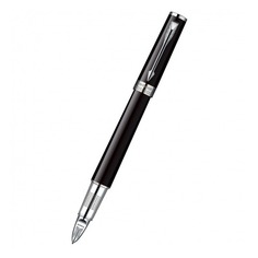 Ручка 5й пишущий узел Parker Ingenuity L F500 (S0959150) корпус:LaqBlack CT F черные чернила