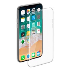 Чехол (клип-кейс) DEPPA Gel Case, для Apple iPhone X/XS, прозрачный [85335]