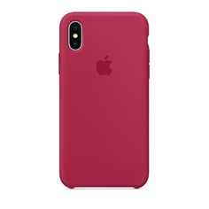 Чехол (клип-кейс) APPLE MQT82ZM/A, для Apple iPhone X, розовый