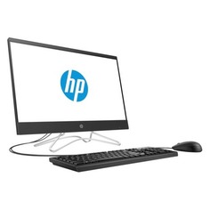 Моноблок HP 200 G3, 21.5&quot;, Intel Core i3 8130U, 4Гб, 256Гб SSD, Intel UHD Graphics 620, DVD-RW, Windows 10 Home, черный [3zd43ea]