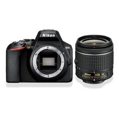 Зеркальный фотоаппарат NIKON D3500 kit ( 18-55mm f/3.5-5.6 VR AF-P), черный
