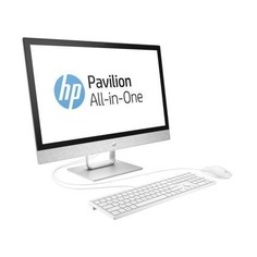 Моноблок HP Pavilion 24-r028ur, 23.8&quot;, Intel Pentium G4560T, 4Гб, 1000Гб, Intel HD Graphics 610, DVD-RW, Windows 10, белый [2mj53ea]