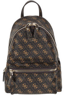 Городской рюкзак с монограммой бренда Guess