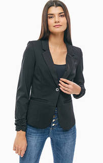Трикотажный пиджак черного цвета Lerros