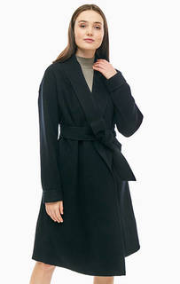 Шерстяное пальто с карманами и поясом Marciano Guess