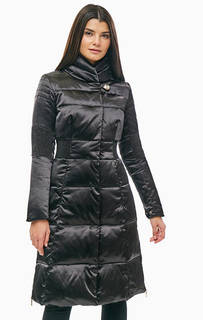 Длинный зимний пуховик с карманами Guess