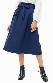 Расклешенная юбка с поясом Armani Exchange