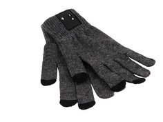 Теплые перчатки для сенсорных дисплеев GlobusGPS GL-BT3 BT р.UNI Grey