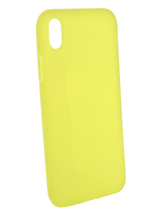 Аксессуар Чехол Gurdini Matte Silicone 0.3mm для APPLE iPhone XR 6.1 Lime Green 906925