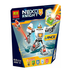 Конструктор Bela Nexo Knight Боевые доспехи Ланса 89дет. 10588