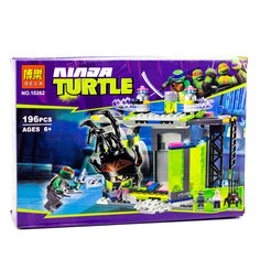 Конструктор Bela Ninja Turtle Комната мутации 196дет. 10262
