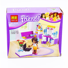 Конструктор Bela Friends Спальня Андреа 74дет. 10153