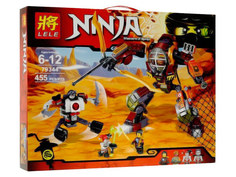Конструктор Lele Ninja Робот-спасатель 455 дет. 79344