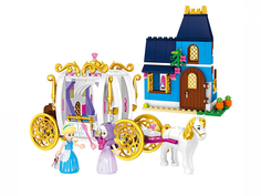 Конструктор Lele Happy Princess Сказочный вечер Золушки 352 дет. 37046