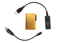 Диктофон Edic-mini Tiny xD A69-300h - 2Gb Gold