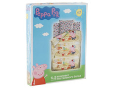 Постельное белье Peppa Pig Песочница Комплект 1.5 спальный Бязь 2111574