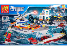 Конструктор Lele Cities 39054 Штаб береговой охраны