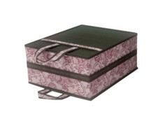 Аксессуар Чемоданчик для хранения обуви Cofret Ажур 35x40x20cm на