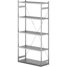 Стеллаж 5 полок, 1000х300х2000 klesto se205-310 908574