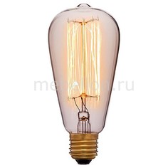 Лампа накаливания ST64 E27 40Вт 240В 2200K 051-910 Sun Lumen