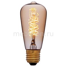 Лампа накаливания ST48 E27 40Вт 240В 2200K 051-903 Sun Lumen