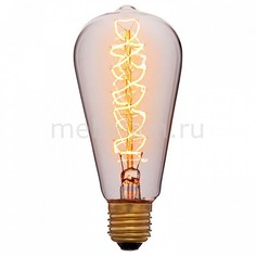 Лампа накаливания ST64 E27 40Вт 240В 2200K 051-927 Sun Lumen