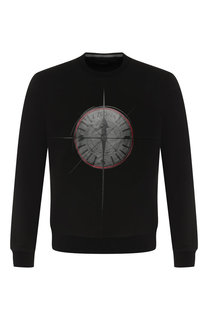 Хлопковый свитшот с принтом Z Zegna