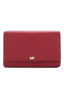 Кожаный кошелек с ремешком MICHAEL Michael Kors