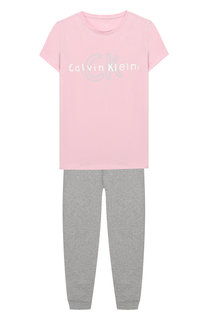Хлопковая пижама Calvin Klein Underwear