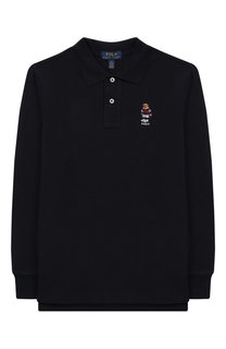 Хлопковое поло с длинными рукавами Polo Ralph Lauren