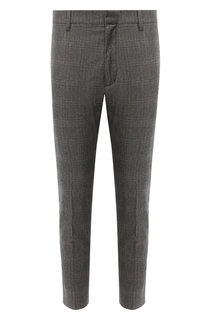 Хлопковые брюки прямого кроя Dsquared2