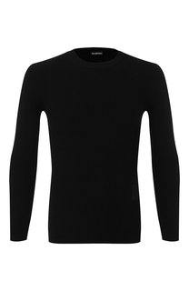 Шерстяной джемпер с нашивкой Balenciaga