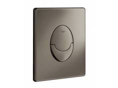 Панель смыва для унитаза GROHE Skate Air, вертикальный монтаж, темный графит глянец (38505A00)