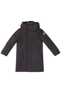 Длинный черный пуховик Colmar Kids
