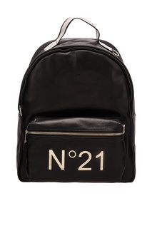 Кожаный рюкзак с логотипом No21