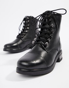 Кожаные походные ботинки Rule London - Черный