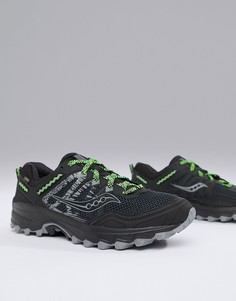 Черные кроссовки Saucony Running excursion tr12 gtx - Черный