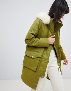 Эксклюзивная парка Parka London Aria - Зеленый