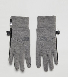 Серые перчатки с отделкой на кончиках пальцев для управления сенсорными гаджетами The North Face - Серый