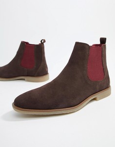 Коричневые ботинки челси Burton Menswear - Коричневый