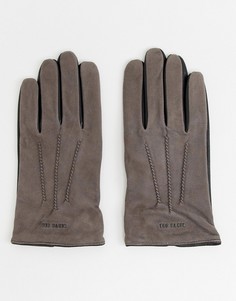 Замшевые перчатки Ted Baker Balo - Серый