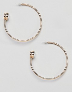 Серьги-кольца Steve Madden - Золотой