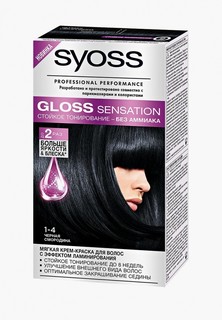 Краска для волос Syoss Gloss Sensation 1-4 Черная смородина 115 мл