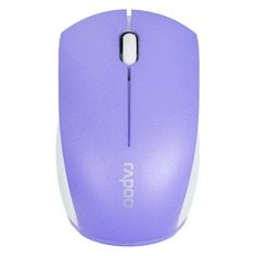 Мышь RAPOO Mini 3360 оптическая беспроводная USB, фиолетовый [11599]